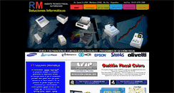 Desktop Screenshot of impresorasfiscales.com.ar