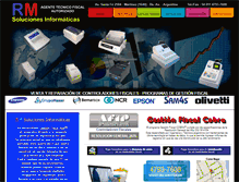 Tablet Screenshot of impresorasfiscales.com.ar